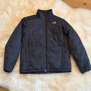 The North Face Charcoal Quilted Jacket